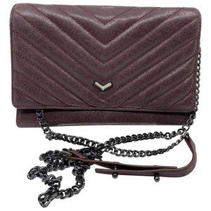 Botkier Red Brown Leather Mini Shoulder Bag